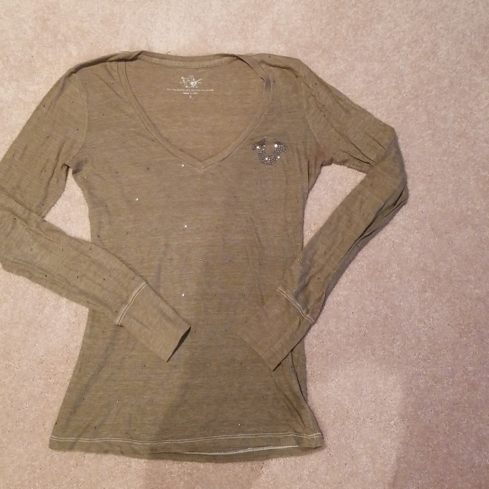 True religion long sleeve shirt